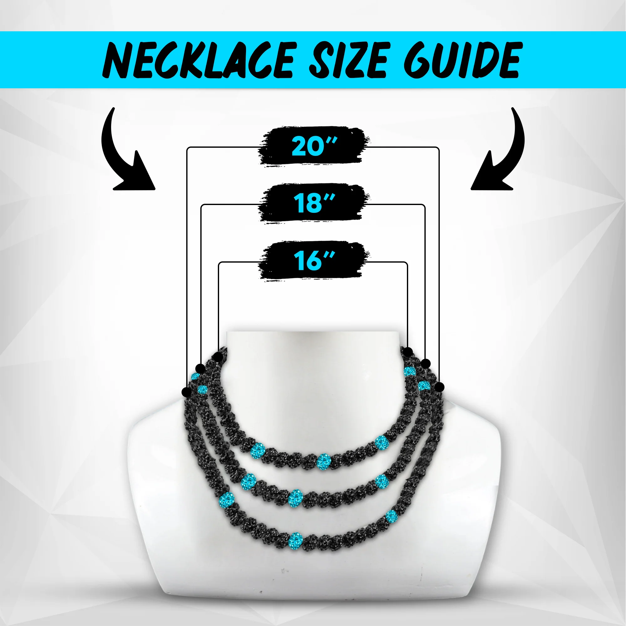 Dark Sky - Dirty Mids ICE Collection Baseball Necklace - Image 8