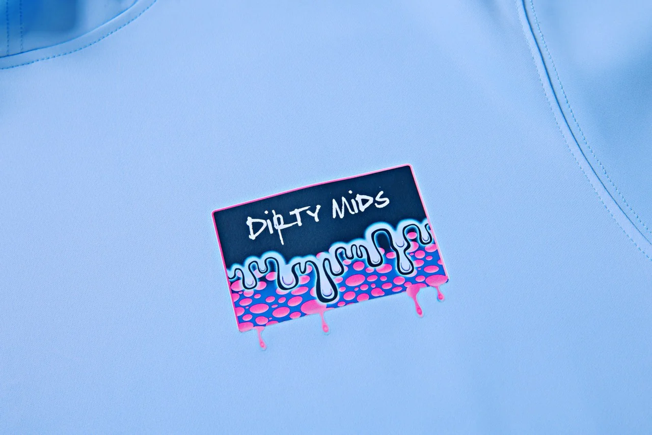 Drip Short Sleeve Performance Hoodie – Dirty Mids - Image 7
