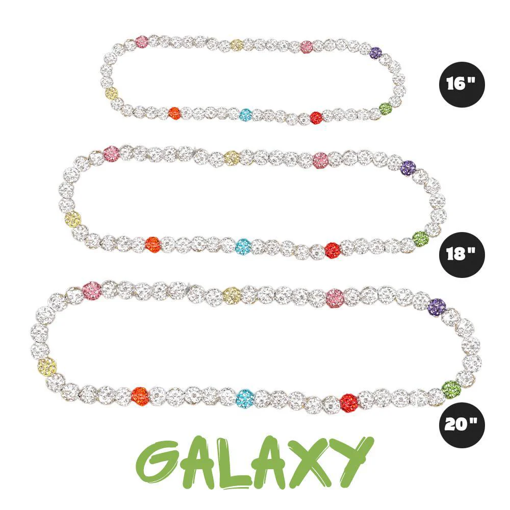 Galaxy - Dirty Mids ICE Collection Baseball Necklace - Image 3