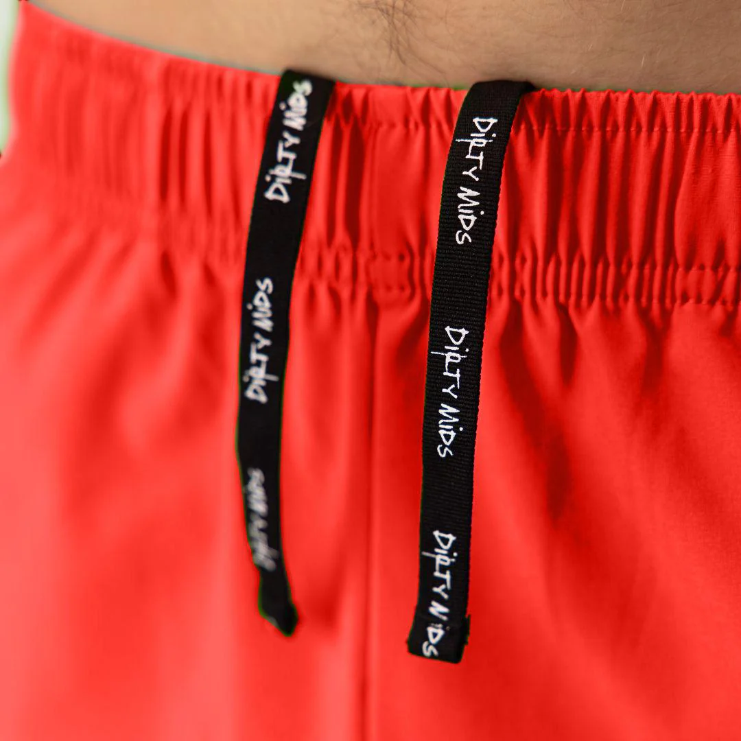 Inferno Red Stryker 5" Training Short - Image 3