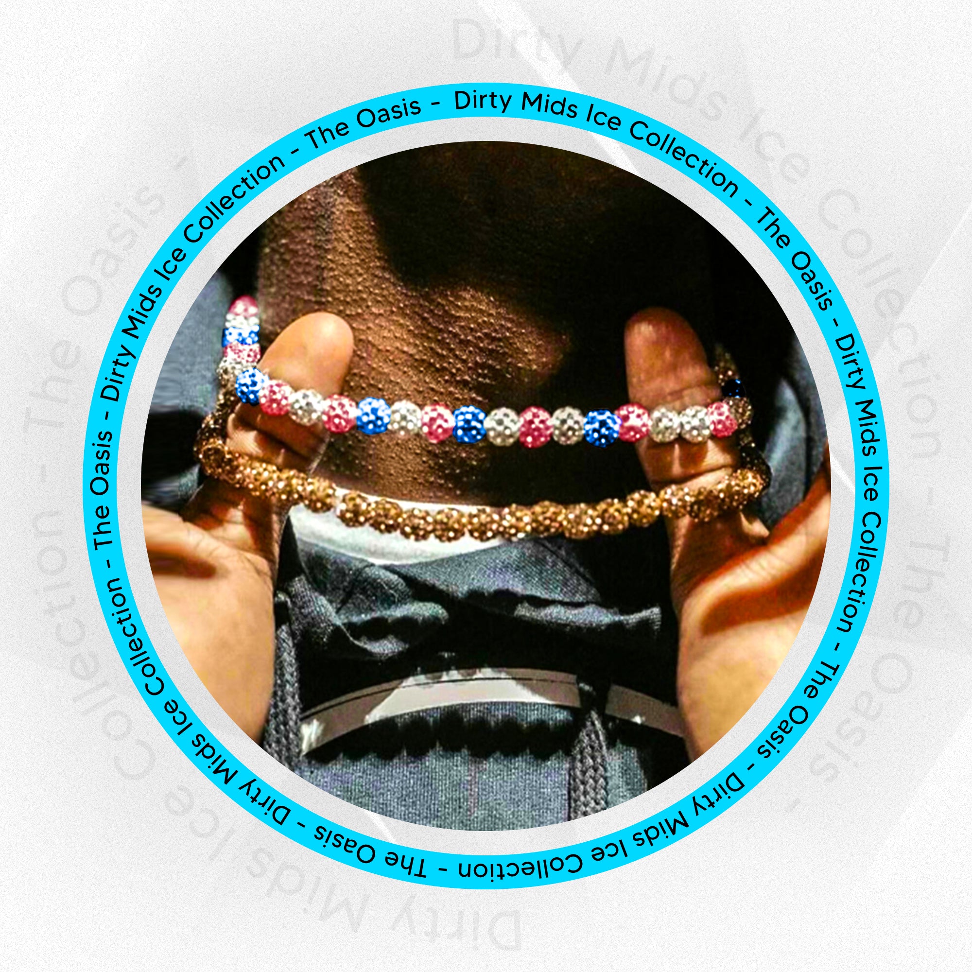Oasis - Dirty Mids ICE Collection Baseball Necklace - Image 4