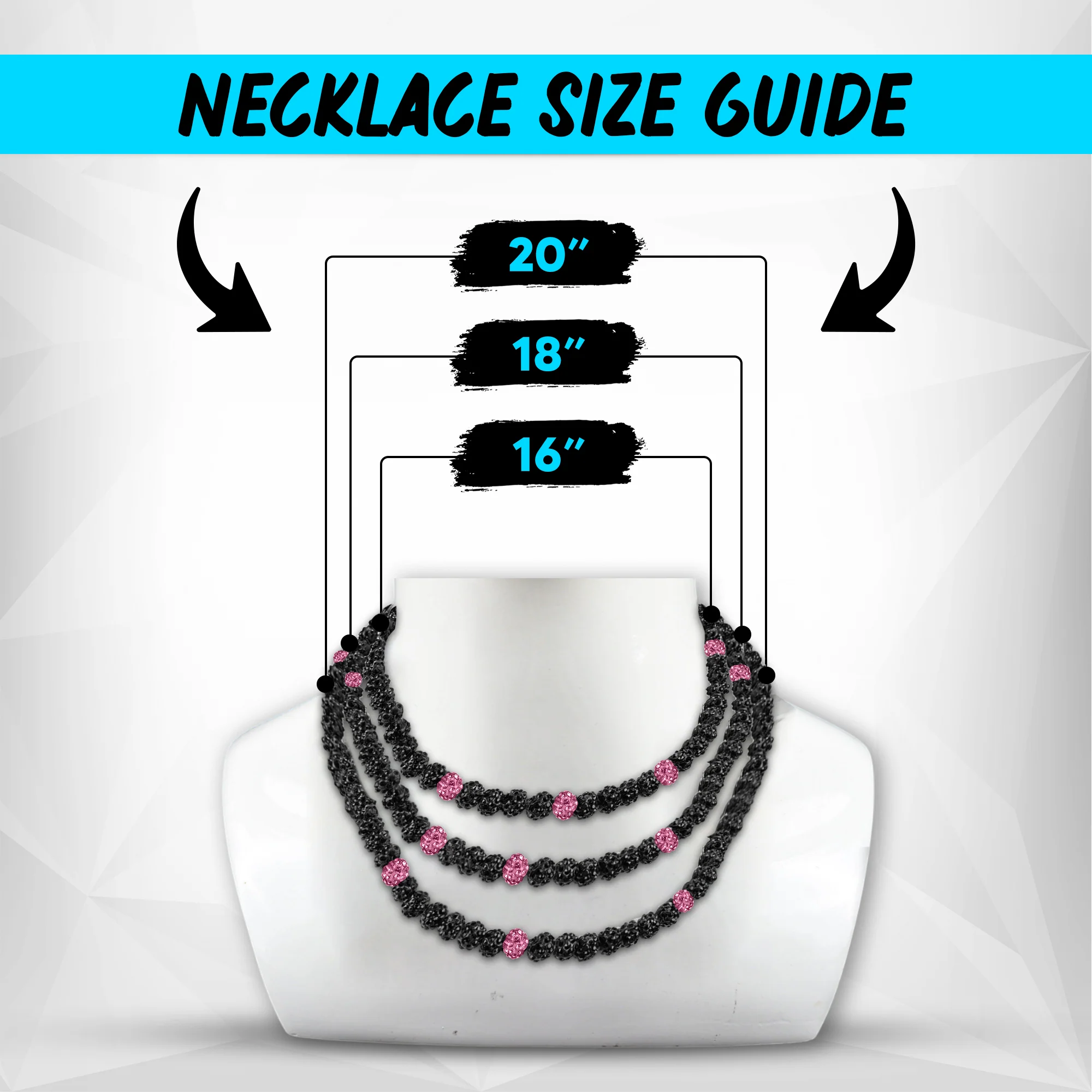Phantom Pink - Dirty Mids ICE Collection Baseball Necklace - Image 4