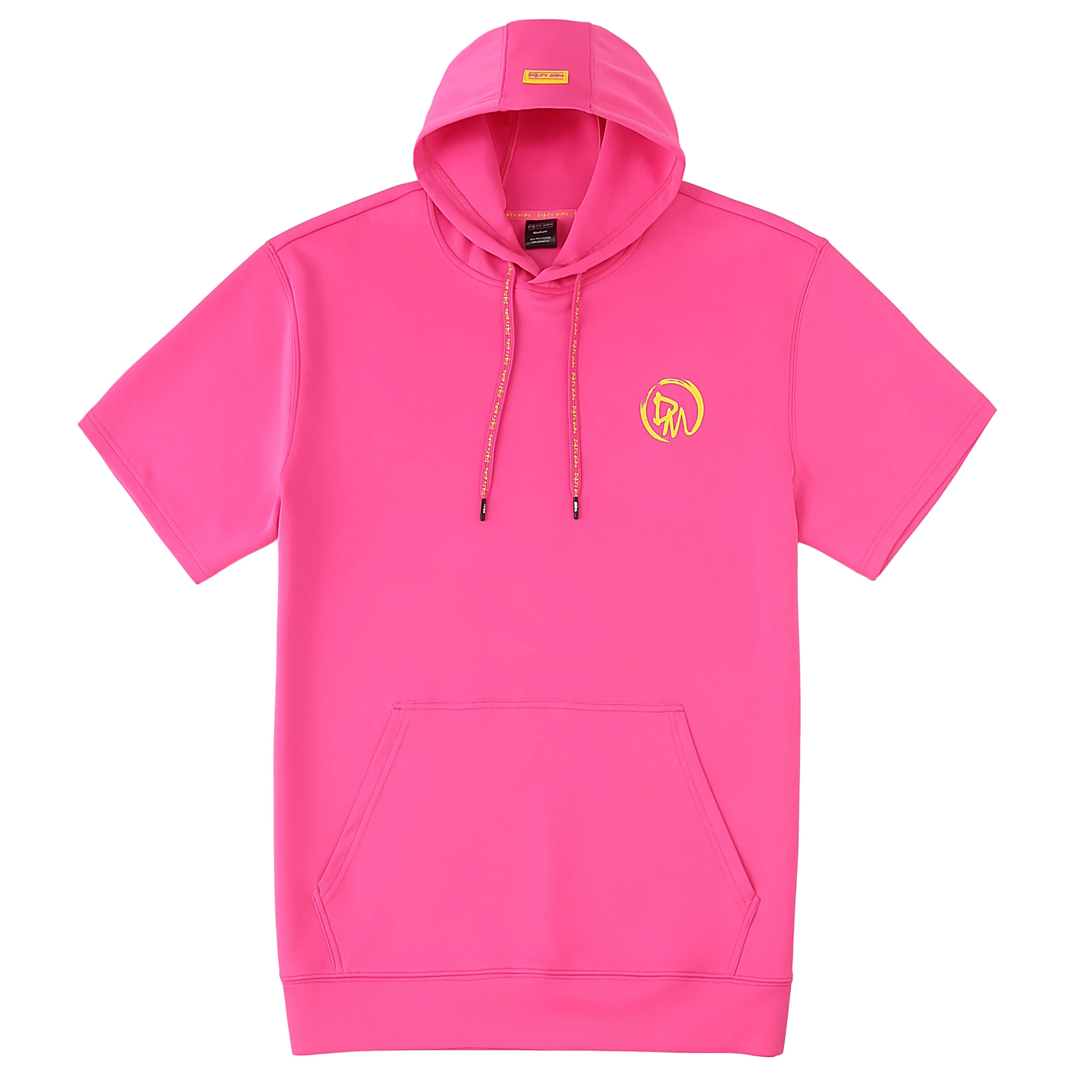 Vibe Check - Short Sleeve Performance Hoodie – Dirty Mids - Image 3
