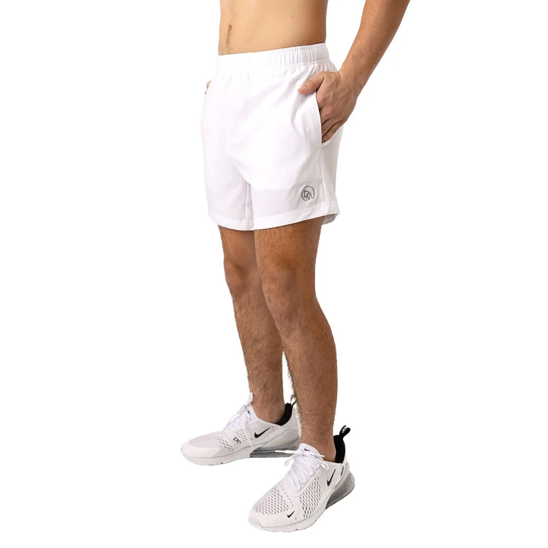 White Stryker 5" Training Short - Image 3